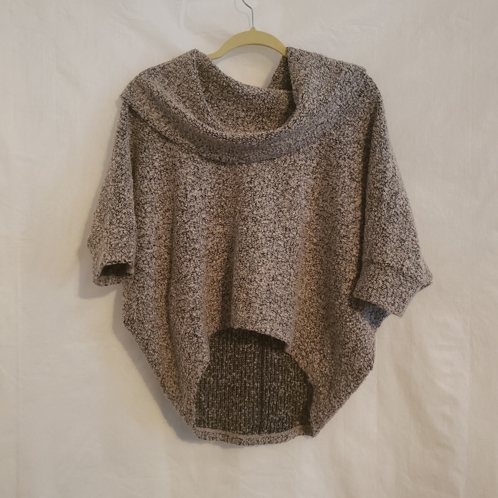 Loft Cowl Neck Dolman Sleeve Cocoon Style Sweater